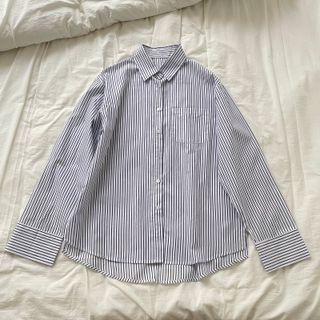 Striped Shirt Blue Stripes - White - One Size