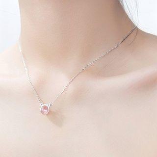 Cat Necklace Strawberry - One Size