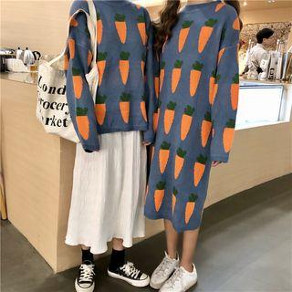 Carrot Sweater / Midi Sweater Dress