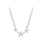 Simple And Fashion Starfish Necklace Silver - One Size