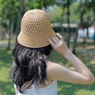 Cut-out Bucket Hat