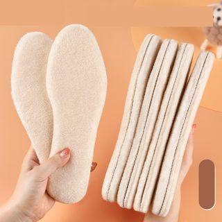 3 Pair Set: Shearling Shoe Insole