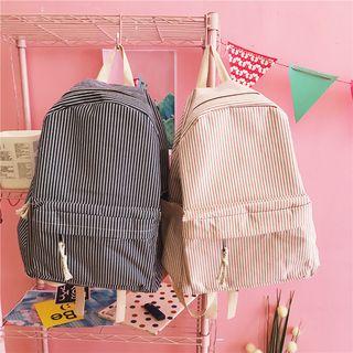 Striped Lightweight Backpack