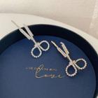 Rhinestone Scissors Hair Pin