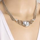 Rhinestone Chain-accent Necklace