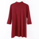 Long-sleeve Stand Collar Dance Top