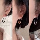 Safety Pin Stud Earring / Set