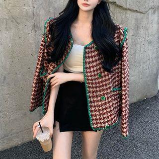 Houdnstooth Jacket