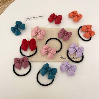Bow Plastic Hair Tie / Hair Clip