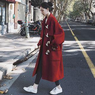 Pocket Oversized Toggle Coat