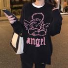 Angel Jacquard Sweater