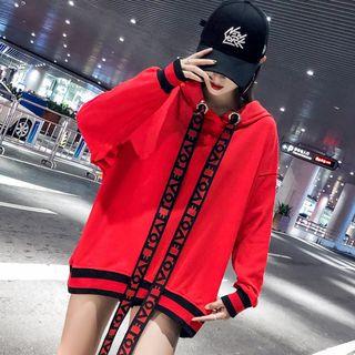 Long Strap Loose-fit Hoodie