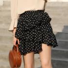 Dotted Layered Skirt