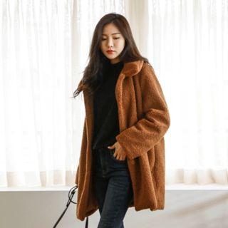 Coral Fleece Loose-fit Coat