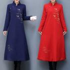 Long-sleeve Hanfu Midi A-line Dress
