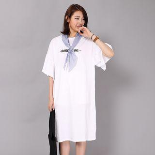 Loose-fit Short-sleeve Dress