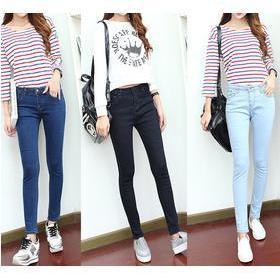 Elastic Skinny Jeans