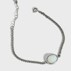 Opal Sterling Silver Bracelet Silver - One Size