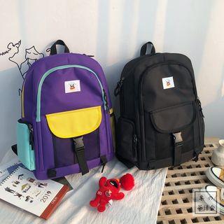 Panda Applique Lightweight Backpack