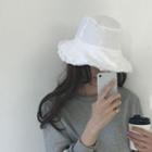 Fray-edge Bucket Hat