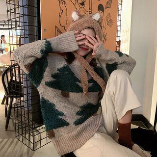 Christmas Applique Sweater