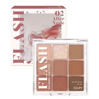 Eglips - Flash Shadow Palette - 2 Colors #02 After Nude