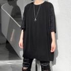 Patched Oversized T-shirt