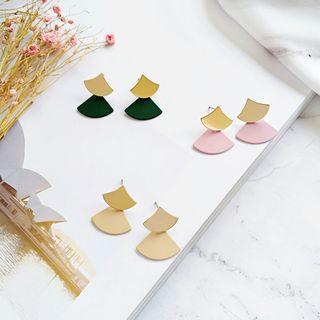 Alloy Fan Dangle Earring