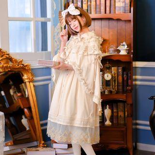 Frill Trim Cape
