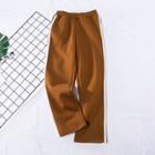 Striped Sweatpants Green - M