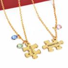 Set Of 2: Mother & Daughter Lettering Necklace