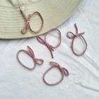 Knot Hair Tie 1pc - As Shown In Figure - One Size