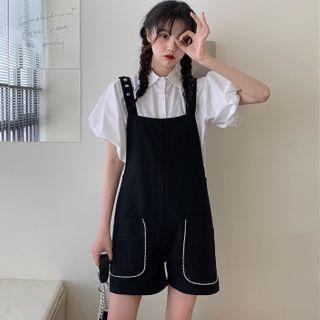 Puff Short-sleeve Shirt / Jumper Shorts