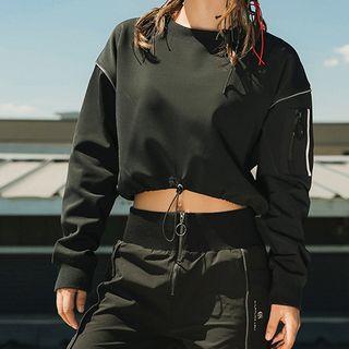 Cropped Sports Sweatshirt