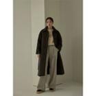 Raglan Padded Mac Coat With Belt