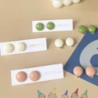 Plain Ear Stud / Clip-on Earring