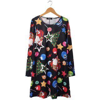 Long-sleeve Christmas Dress
