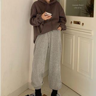 Oversize Hoodie / Cropped Harem Pants