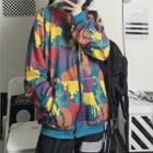 Graffiti Hooded Jacket