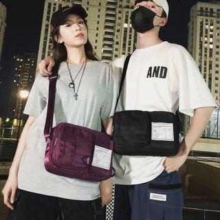 Couple Matching Tagged Nylon Shoulder Bag
