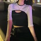 Tank Top / Short-sleeve Cropped T-shirt