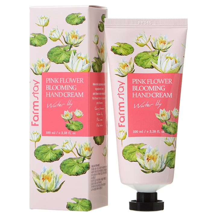 Farm Stay - Pink Flower Blooming Hand Cream (water Lily) 100ml