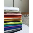Plain Round-neck T-shirt In 20 Colors