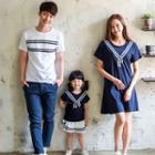 Family Matching Short-sleeve T-shirt / Short-sleeve A-line Dress