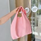 Bow Canvas Tote Bag