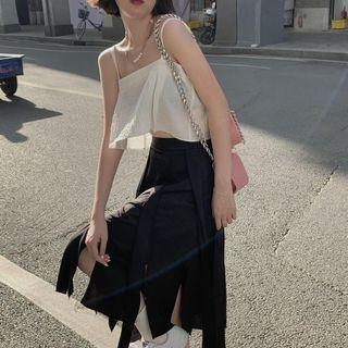 Cropped Camisole Top / Midi Skirt