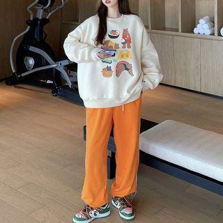 Print Sweatshirt / Sweatpants