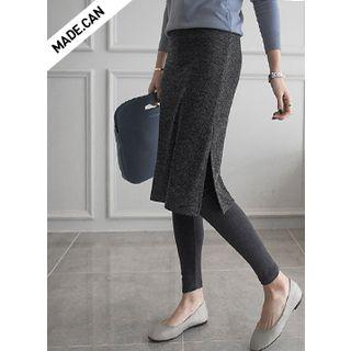 Inset Skirt Leggins