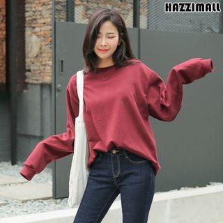Stitched Plain Sweatshirt