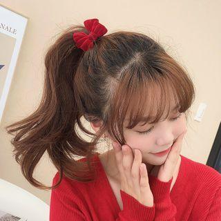 Ribbon Hair Tie Red - One Size